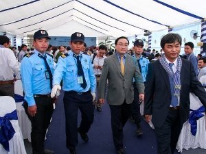 thuê bảo vệ sự kiện chuyên nghiệp nhất