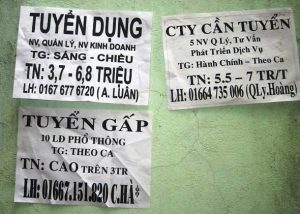 tuyển dụng lừa đảo