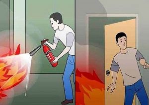 cách thoát thân khi cháy nhà ở