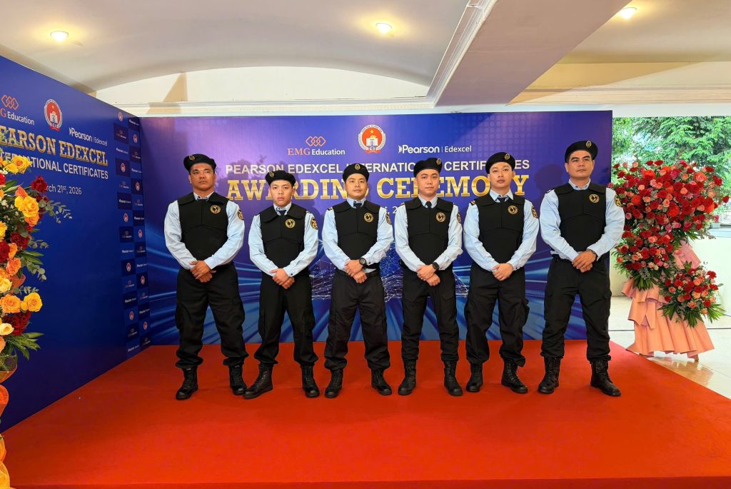 Dịch vụ bảo vệ sự kiện giúp kiểm soát toàn bộ khách tham dự và an ninh theo quy định ban tổ chức