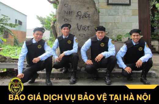 Bảng báo giá dịch vụ bảo vệ tại Hà Nội chi tiết