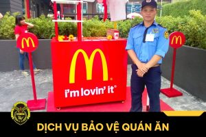 Thuê dịch vụ bảo vệ quán ăn chất lượng, giá tốt
