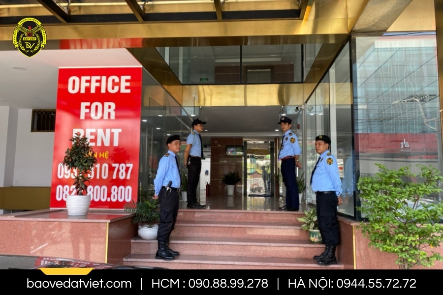 Dịch vụ bảo vệ tòa nhà, văn phòng
