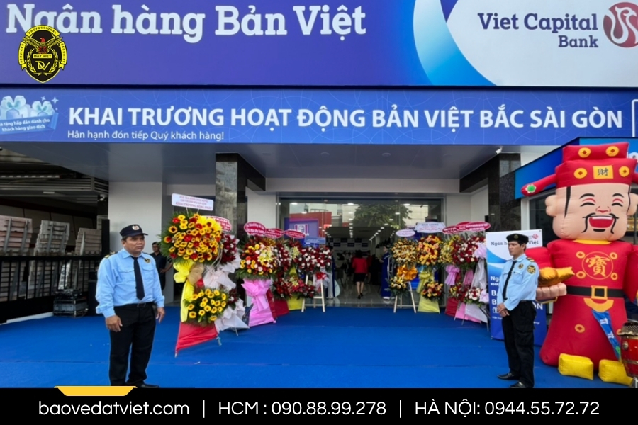 Dịch vụ bảo vệ ngân hàng